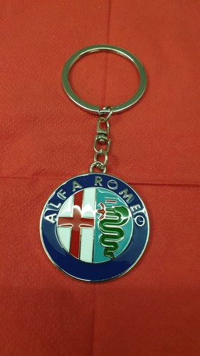 Portachiavi con logo alfa - portachiavi,