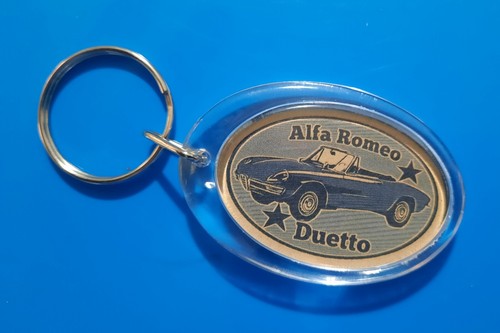 Portachiavi alfa romeo duetto - portachiavi,