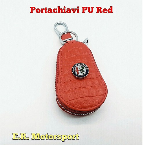 Portachiavi poliuretano red - in,